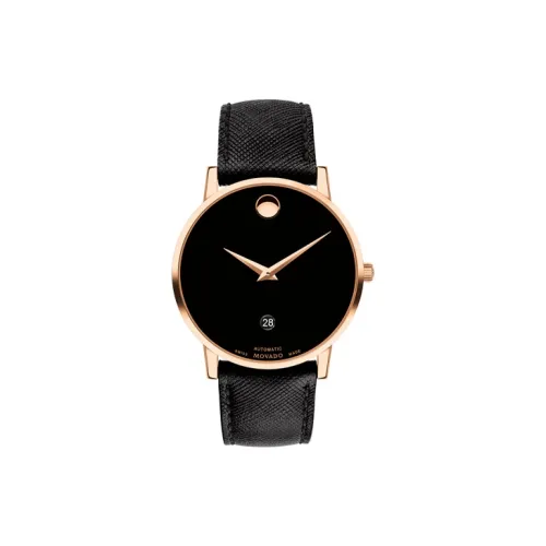 MOVADO Автоматический Механический Часы для Мужчин Movement 39,5mm*10mm Черные