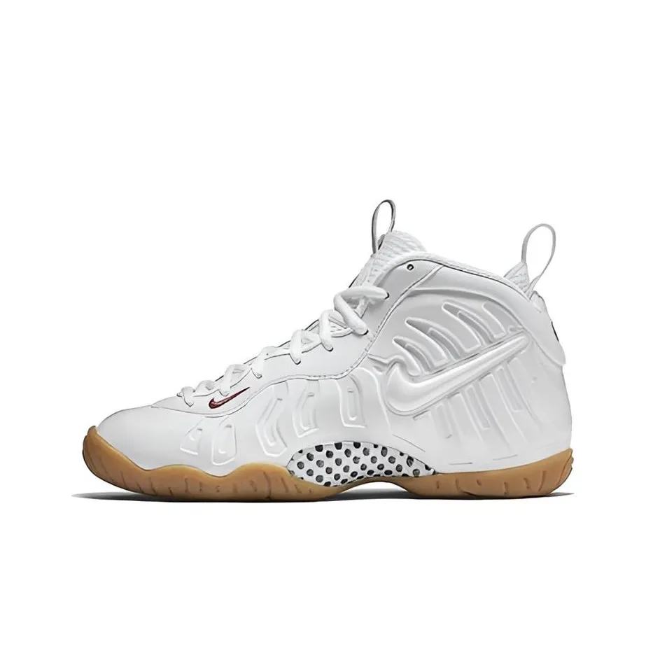 Nike Foamposite Pro Air White GUCCI MID Топ Винтажные баскетбольные кроссовки Женские Белые