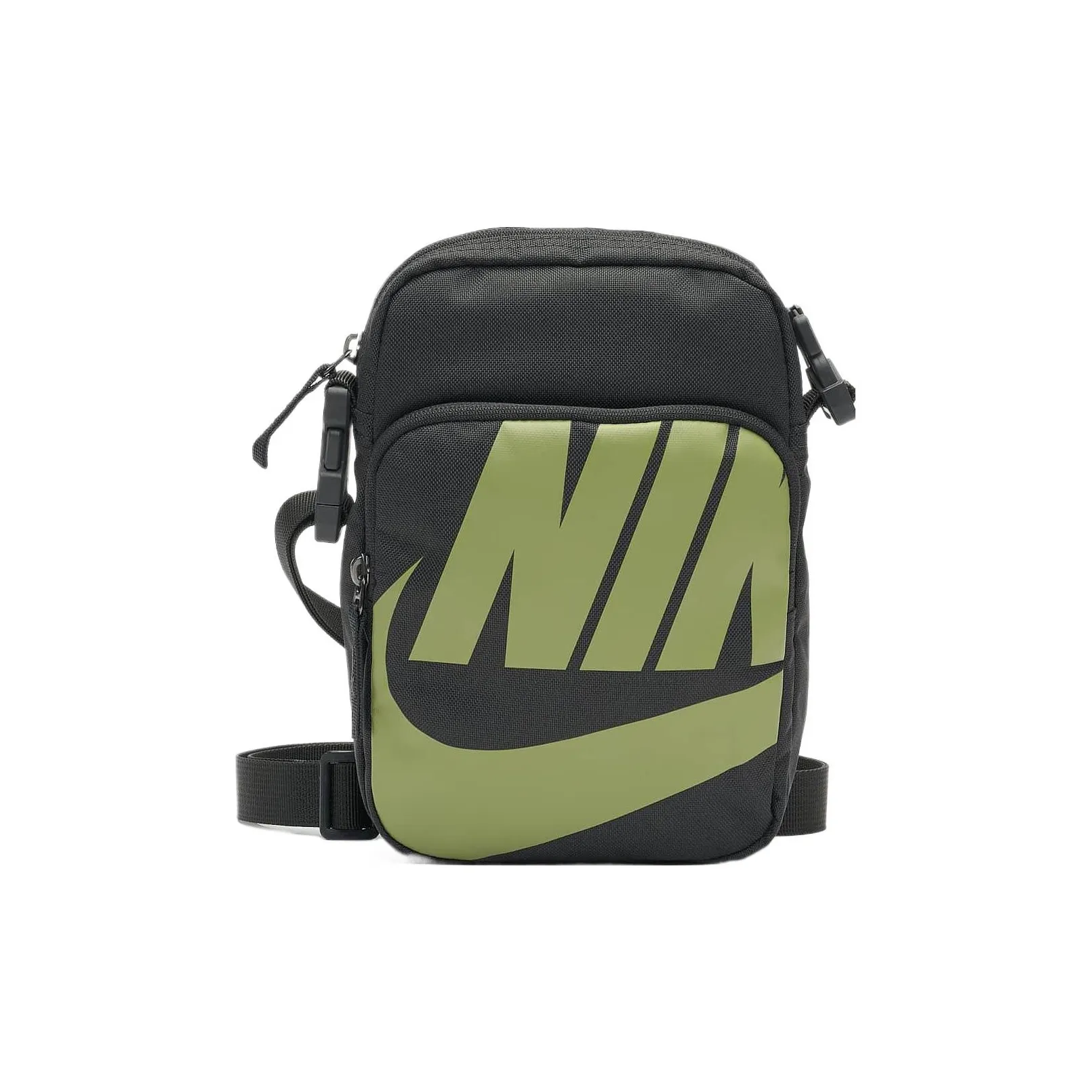 Nike Heritage Полиэстер Маленькая Сумка через плечо Маленькая Унисекс Зеленая