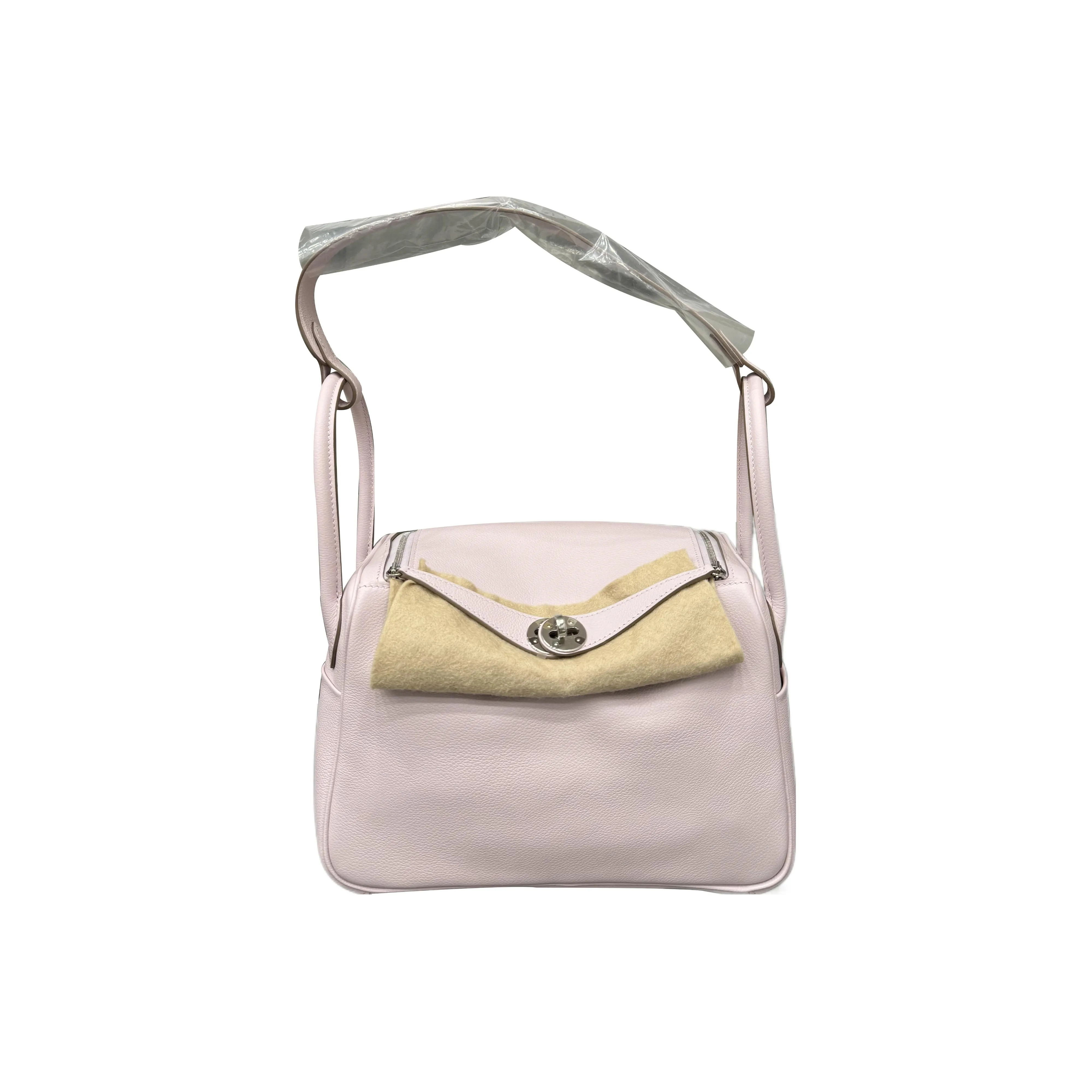 HERMES Lindy Evercolor Calfskin Handbag, Shoulder Bag Regular Women's