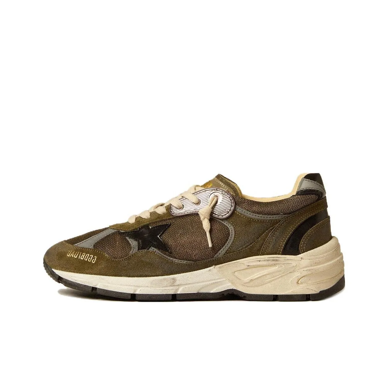 Golden Goose Women's Dad-Star 'Military Green Black'