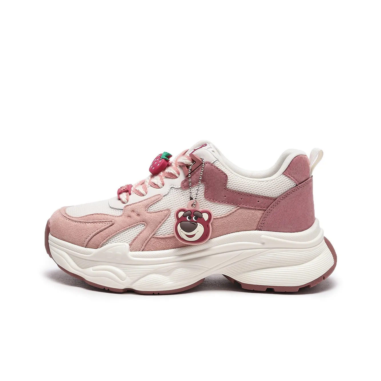 Disney x Hotwind Toy Story Series Chunky Sneakers Women's Beige Pink