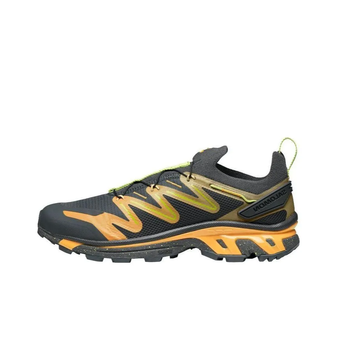 SALOMON XT Rush Non Slip Легкий Низкий Топ Уличная Обувь Мужская Черный Оранжевый