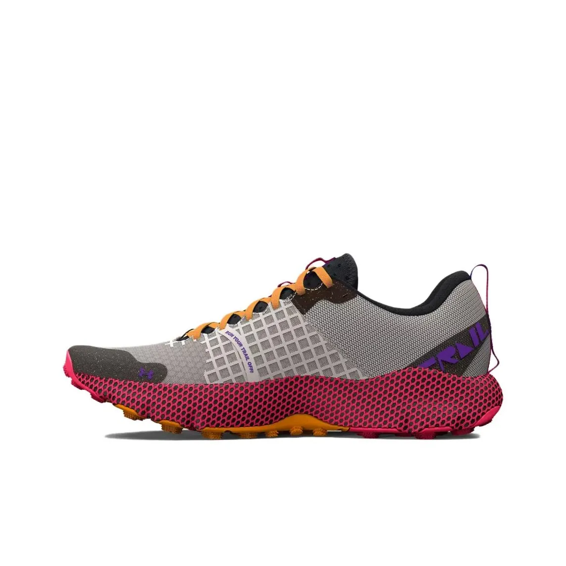 Under Armour Ua Hovr Ridge Trail Running 'Grey Black Red'