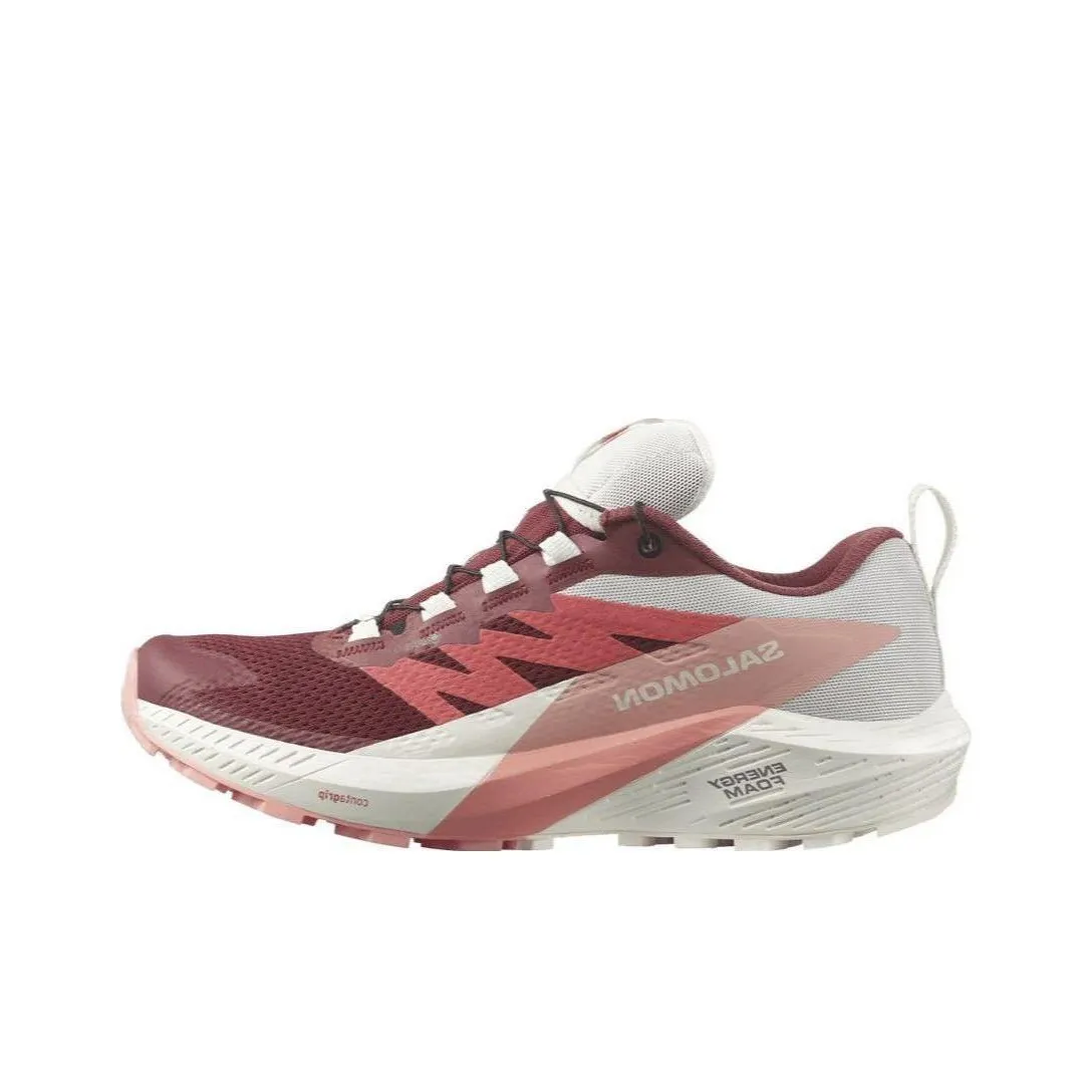 SALOMON Women's Sense Ride 5 GORE TEX 'Syrah Peach Amber' Women's