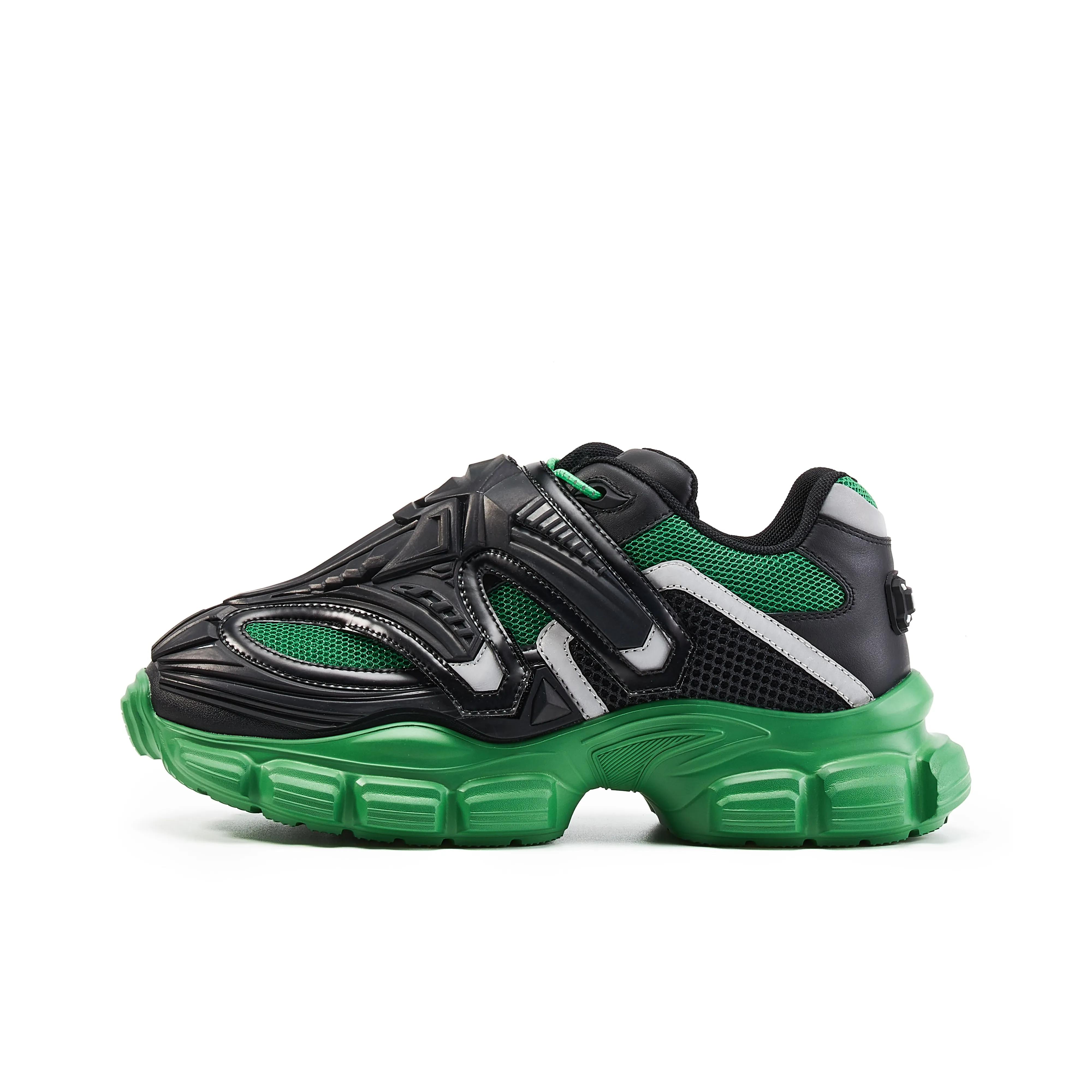 OGR Черный воин G2 Коллекция Низкий топ Толстая подошва Кроссовки Унисекс Веном