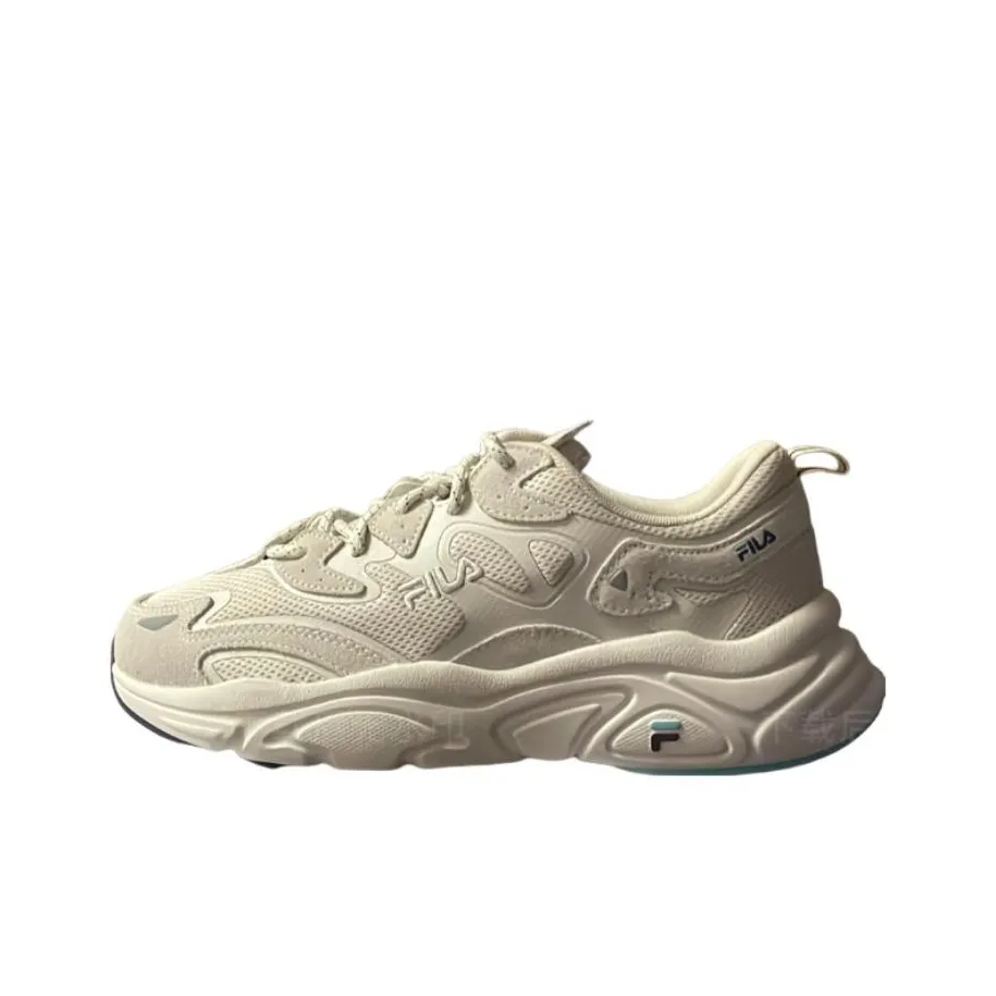 FILA Mars 1 Low Top Chunky Sneakers Women's Milk White