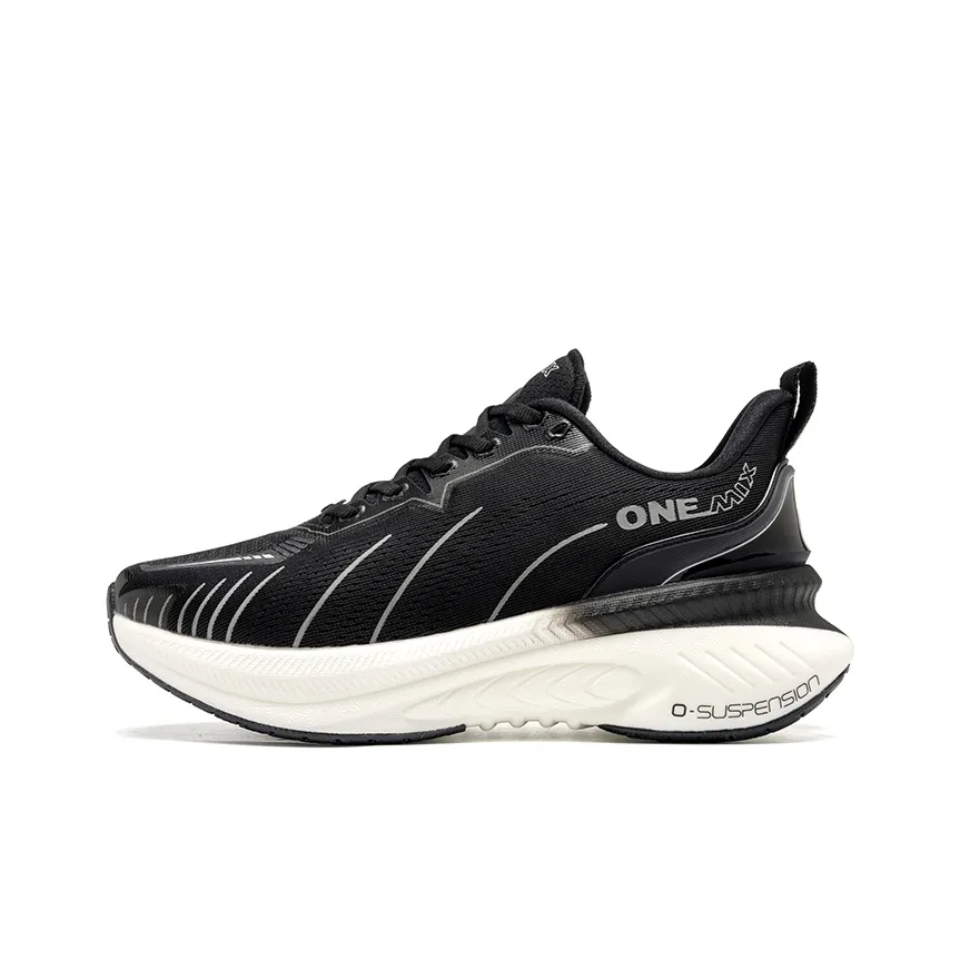 ONEMIX Coverage Impact Resistant Support Low Top Running Son Shoes Unisex Black