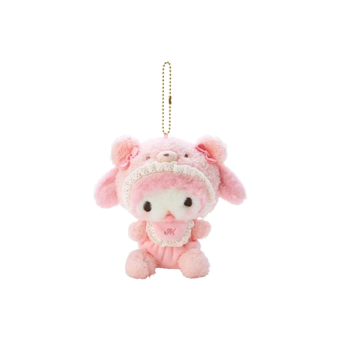 Санрио My Melody Латте Baby Collection Куклы Плюшевый Брелок 10 см Рекомендуемая Высота