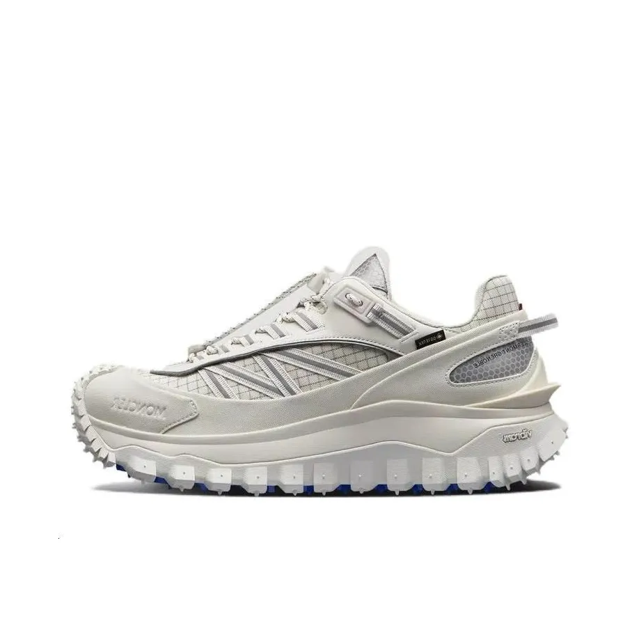 Moncler Trailgrip Casual Shoes Men Low-Top White