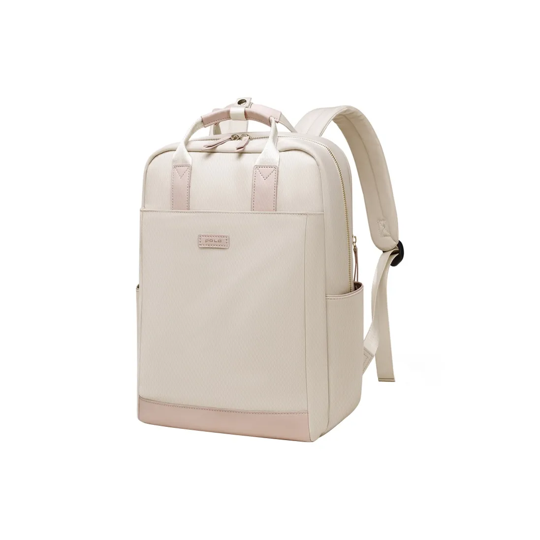 POLO Fabric Women's University Student Backpack Carry Backpack Tubas Women's Multicolor