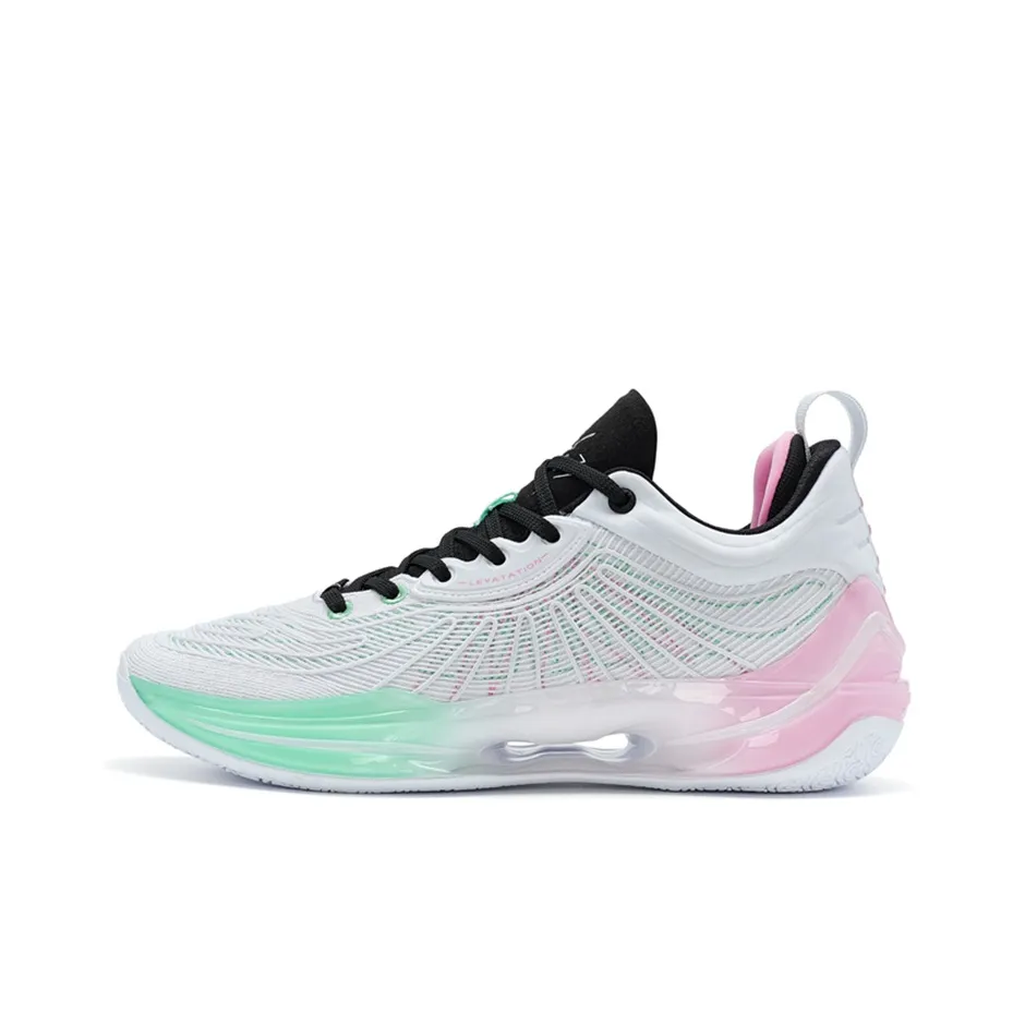 XTEP Cloudwalk 8 Pro Low-Top Basketball Shoes Men's White Green