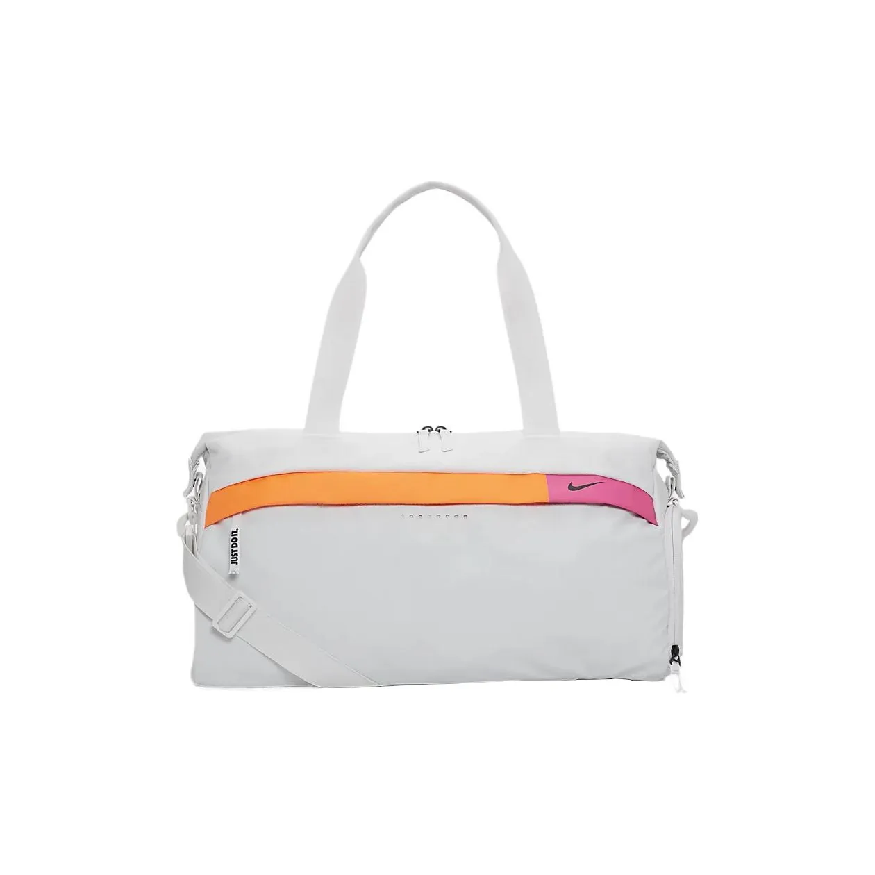 Nike Polyester Gym Bag Shoulder Bag Crossbody Bag Unisex White