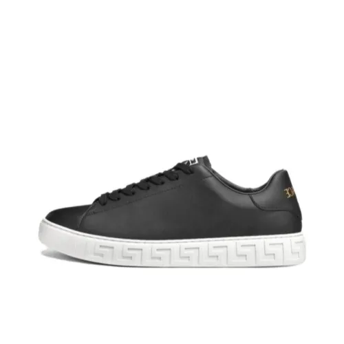 VERSACE Кроссовки для скейтбординга Low Top Черные Мужские