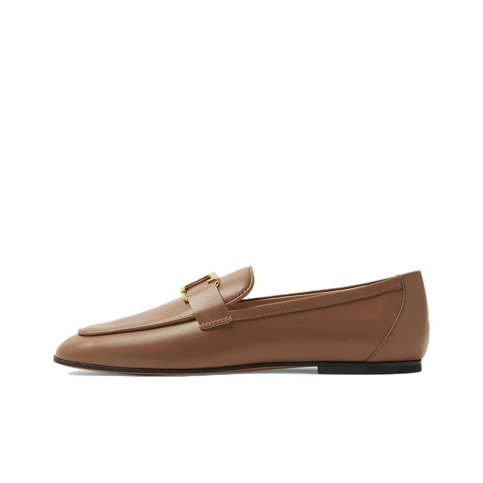 TOD'S Logo Plaque Loafers Women's