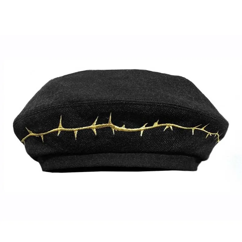 VALLEYOUTH Хлопок Полиамид Береты Унисекс Черный