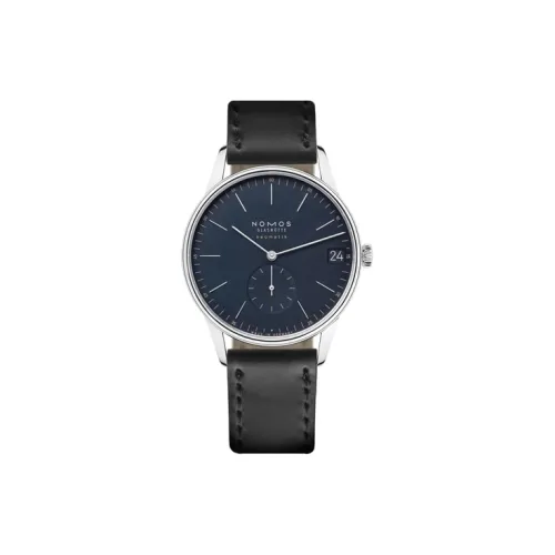 NOMOS Автоматический Механический Movement Мужские Часы 40,5mm*9,4mm Синий