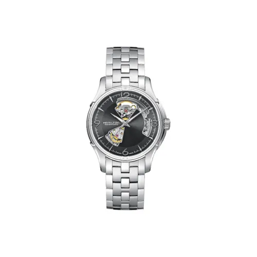 Hamilton Автоматический Механический Movement Мужские Часы Jazz Series 40mm*10,8mm Черные