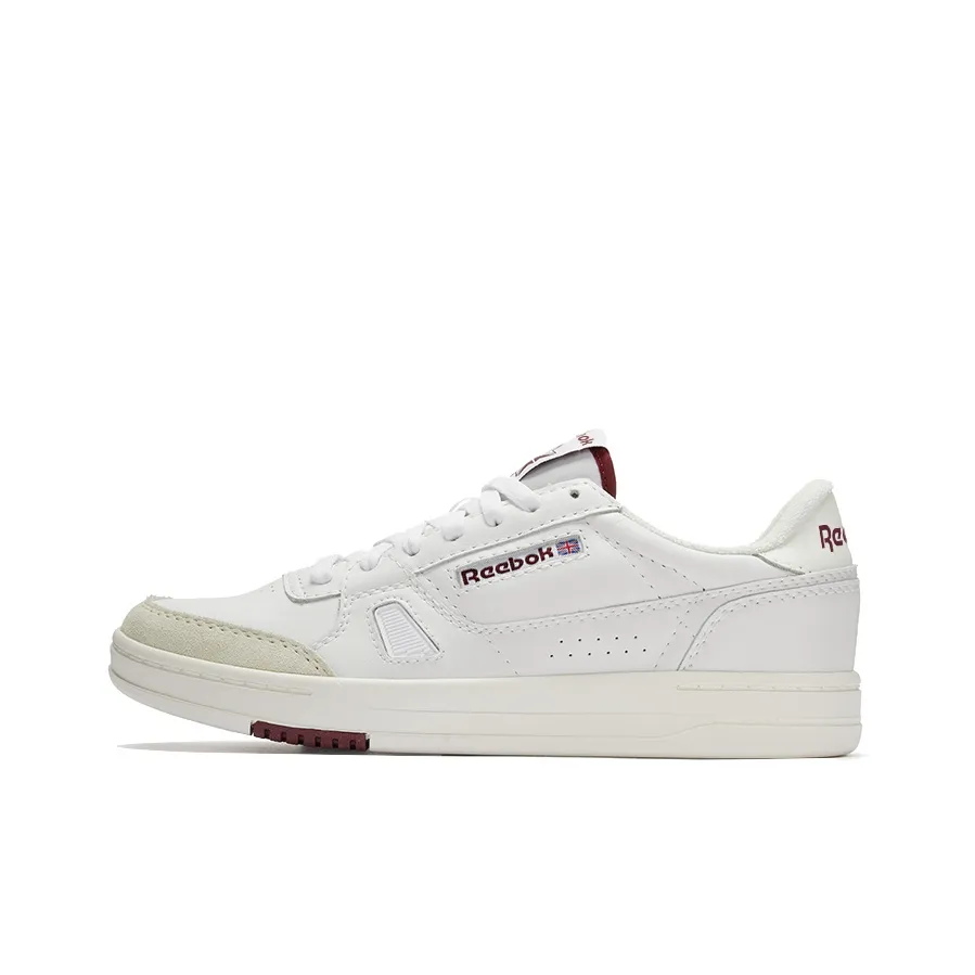 Reebok совместный бренд Lt Court Low Топ Повседневные Беговые кроссовки Унисекс Белый Красный