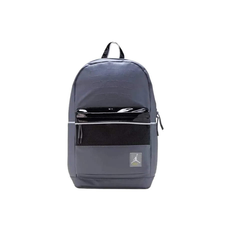 Джордан Полиэстер Ноутбук Сумка Рюкзак Унисекс Серый