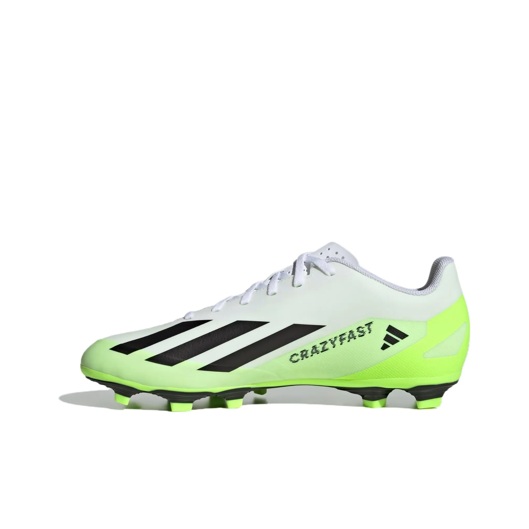 Adidas X Crazyfast.4 Футбольные бутсы Низкий верх Зеленый Черный Белый Унисекс