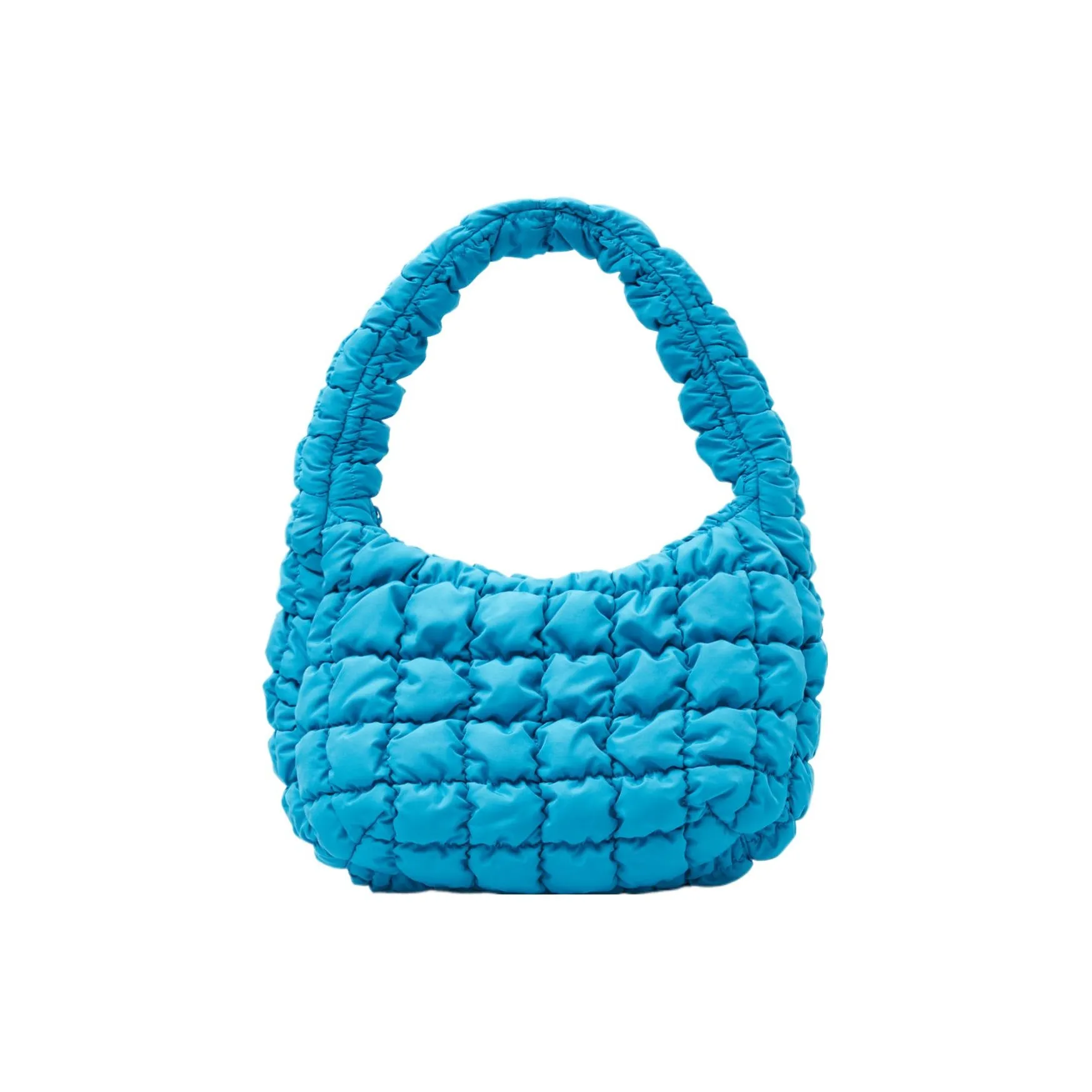 COS Полиэстер Облачная Сумка Сумка Сумка через плечо Женская Бирюзовая