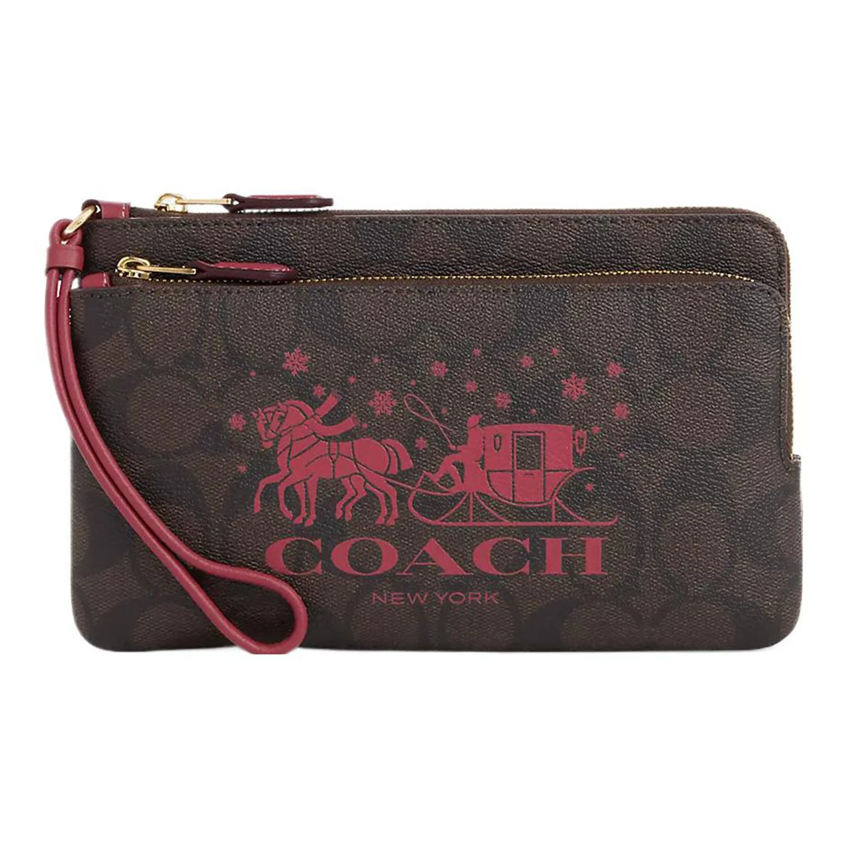 COACH Double Zip Wallet Кошельки Женские