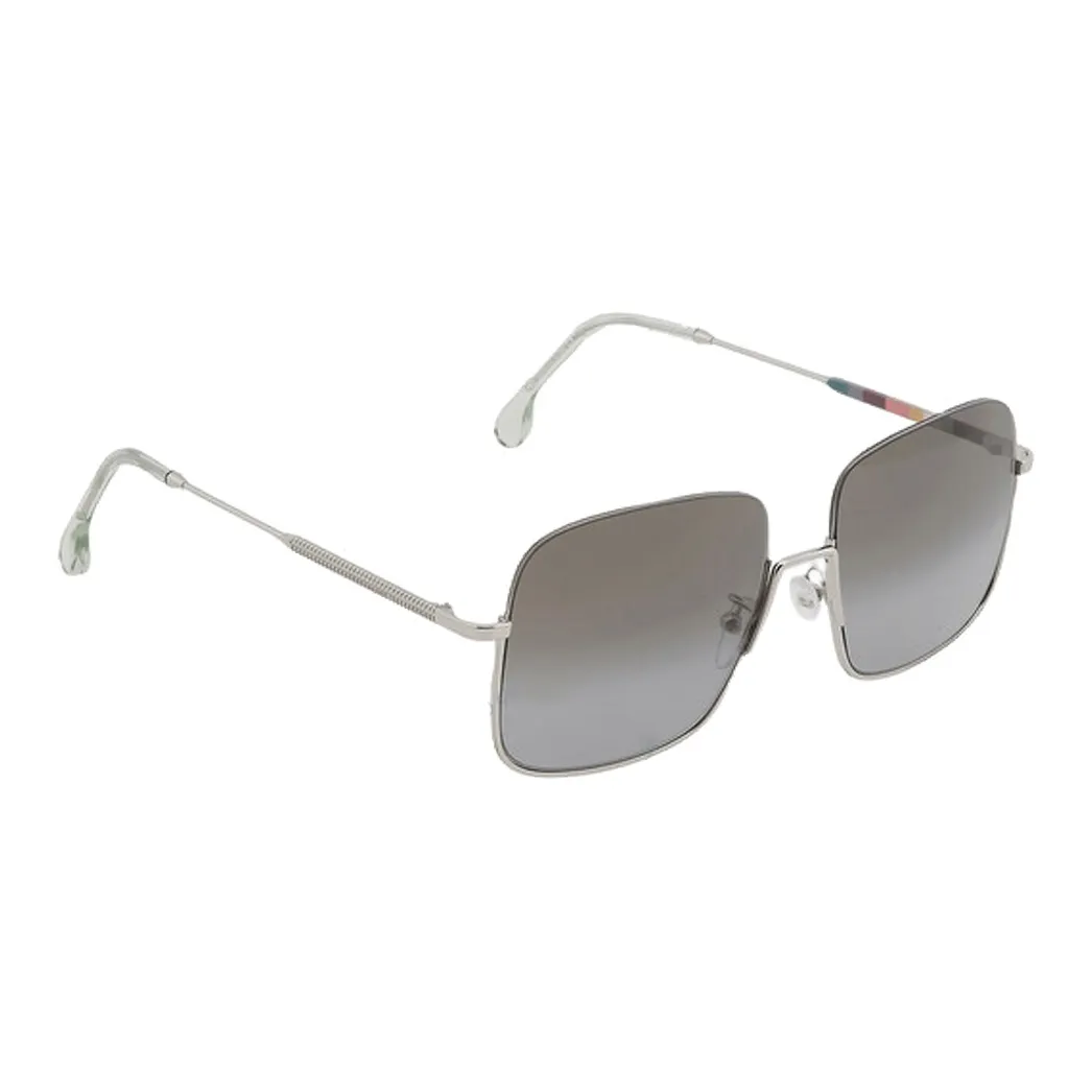 Paul Smith Metal Irregular Shape OO9188 Sunglasses Women's Silver