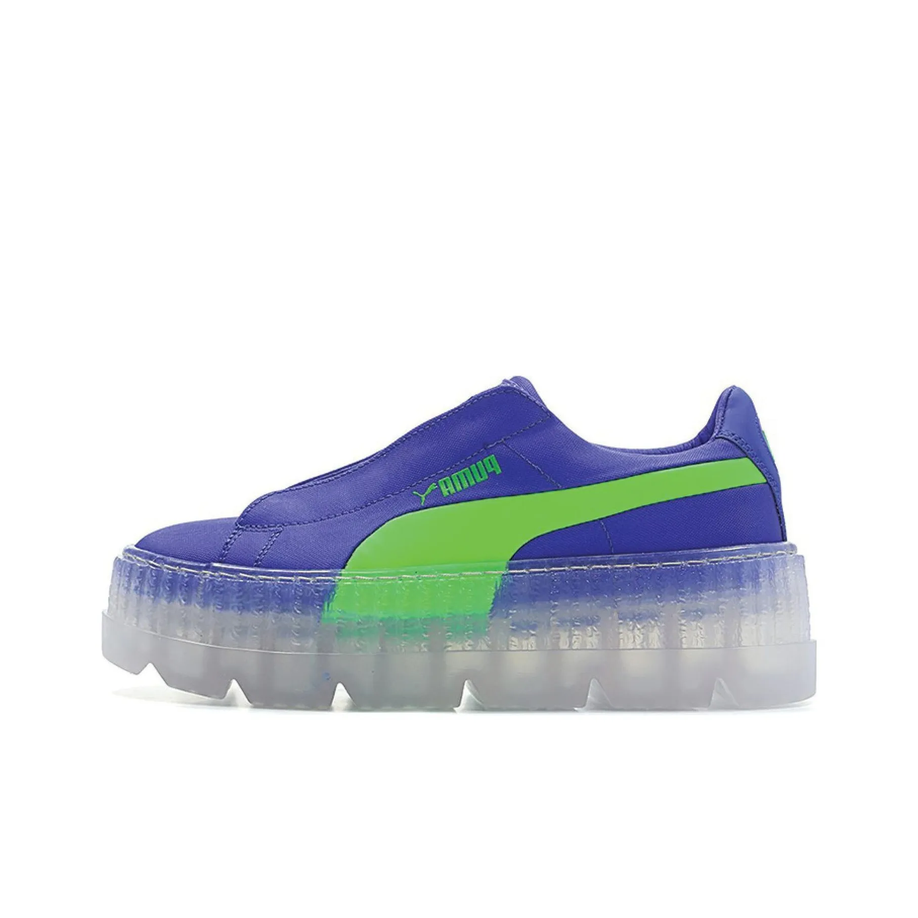 PUMA Cleated Creeper Surf Rihanna Fenty Blue Green Women's