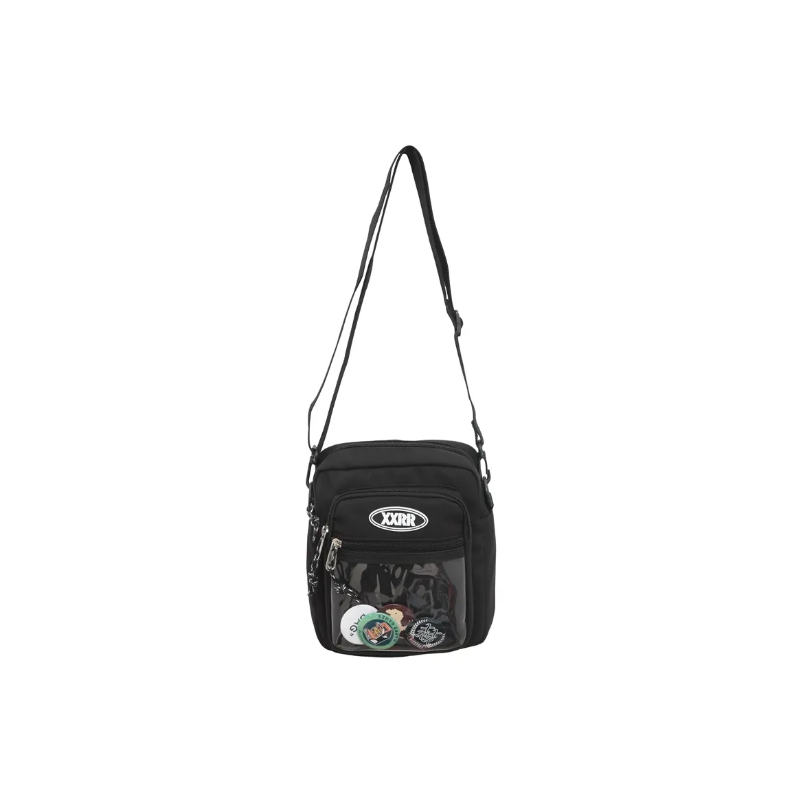 NIGEER Nylon Crossbody Bag Unisex Black/Ecru/Gray/Blue/Khaki