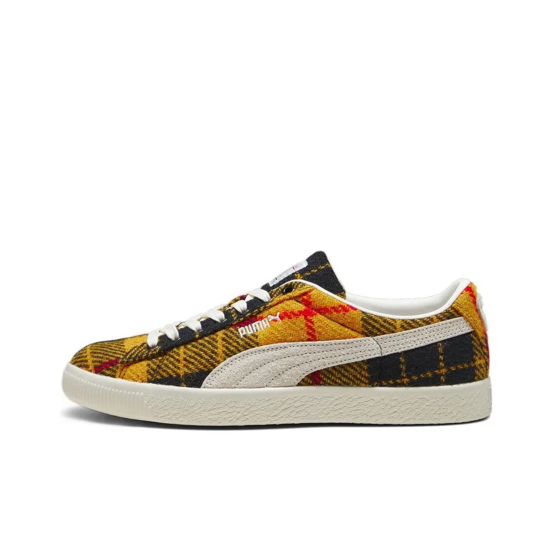 Puma Harris Tweed X Suede Vintage 'Tartan - Yellow'