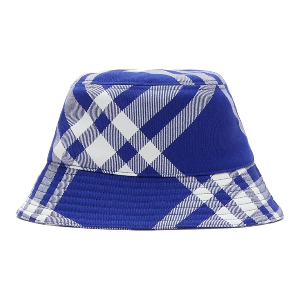 Burberry Checked Tonal stitching Bucket Hat