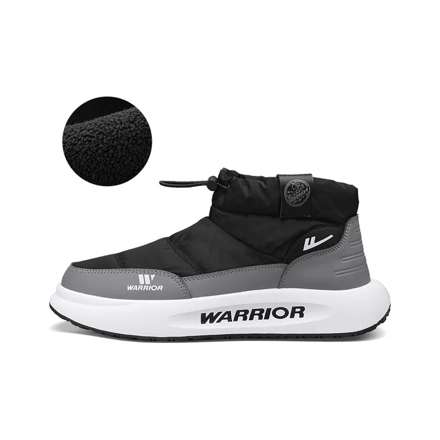 Warrior MID Топ Повседневная обувь Мужская Черный Серый