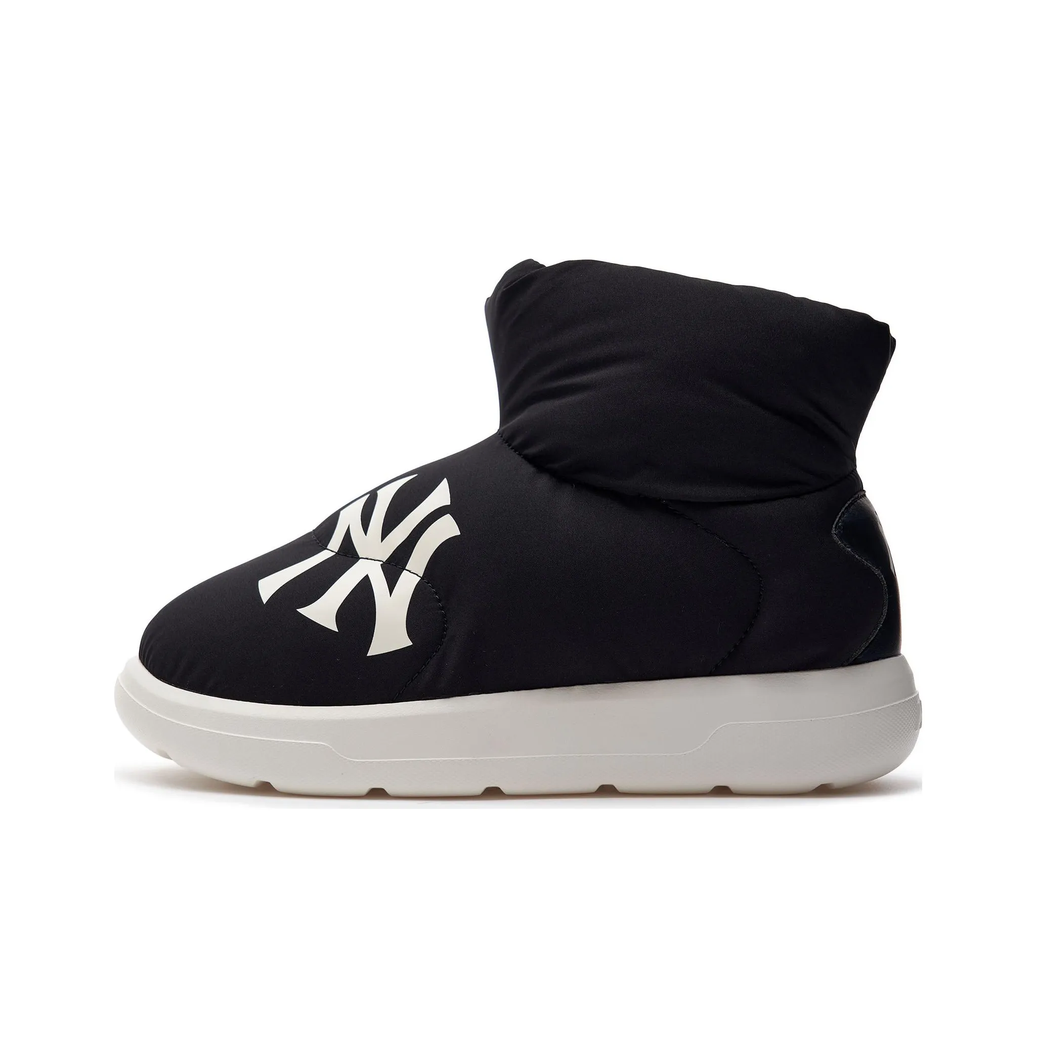 MLB Chunky Classic A FLEECE Bouncer Thermal Waterproof Short Snow Boots Women's Black