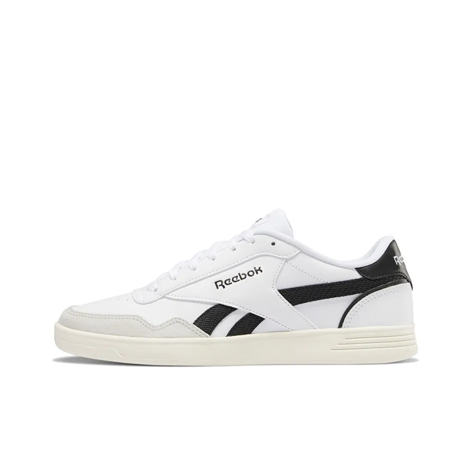 Reebok совместный низкий топ Скейтборд Кроссовки Унисекс Белый Серый Черный