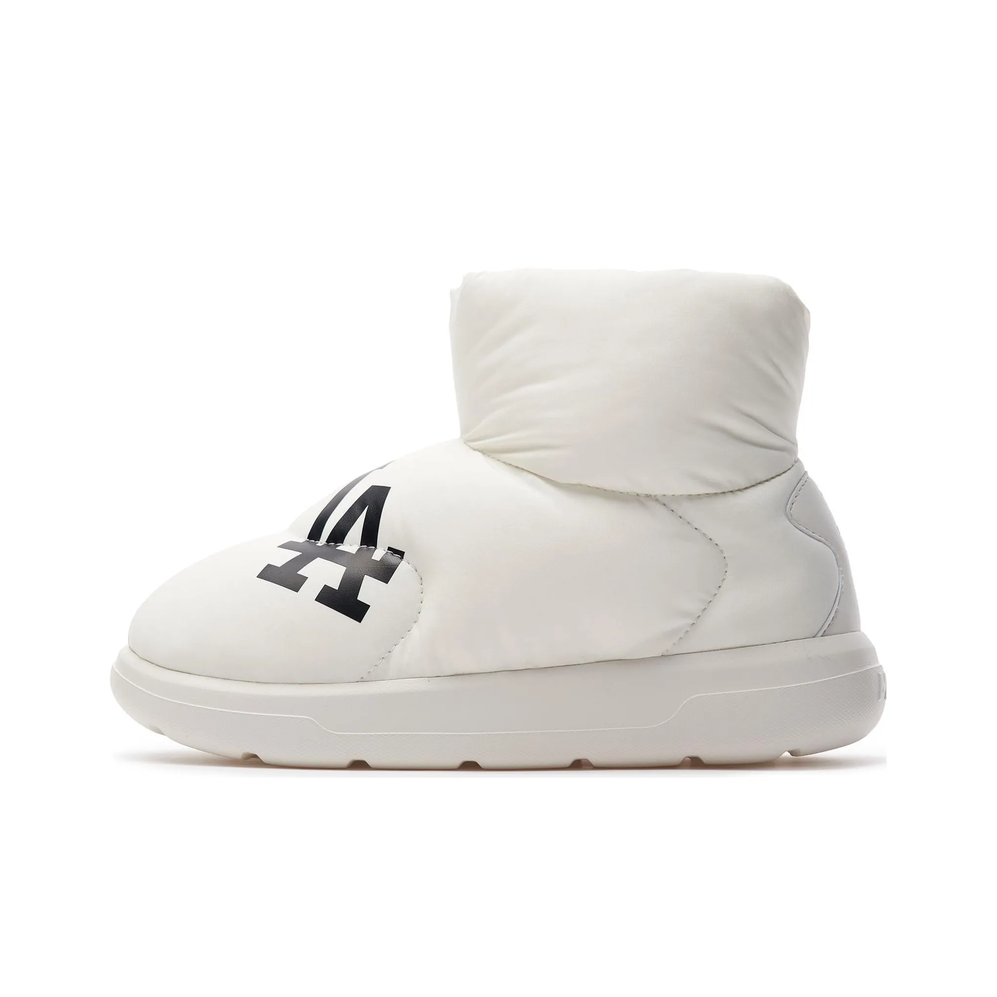 MLB Chunky Classic A FLEECE Bouncer Warm And Water Resistant Short Snow Boots Women's White