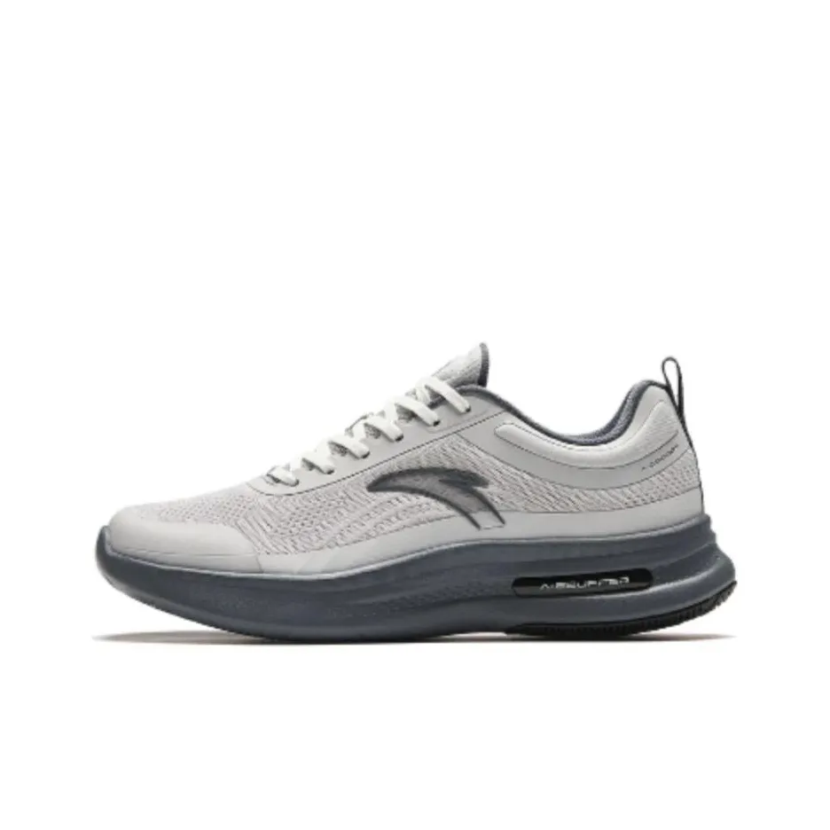 ANTA Амортизация Износостойкие Низкие Кроссовки для Тренировок Мужские Серые