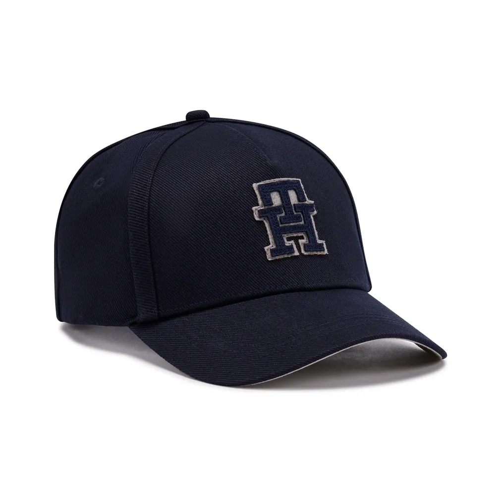 Tommy Hilfiger Cotton Baseball Caps Men's Navy Blue