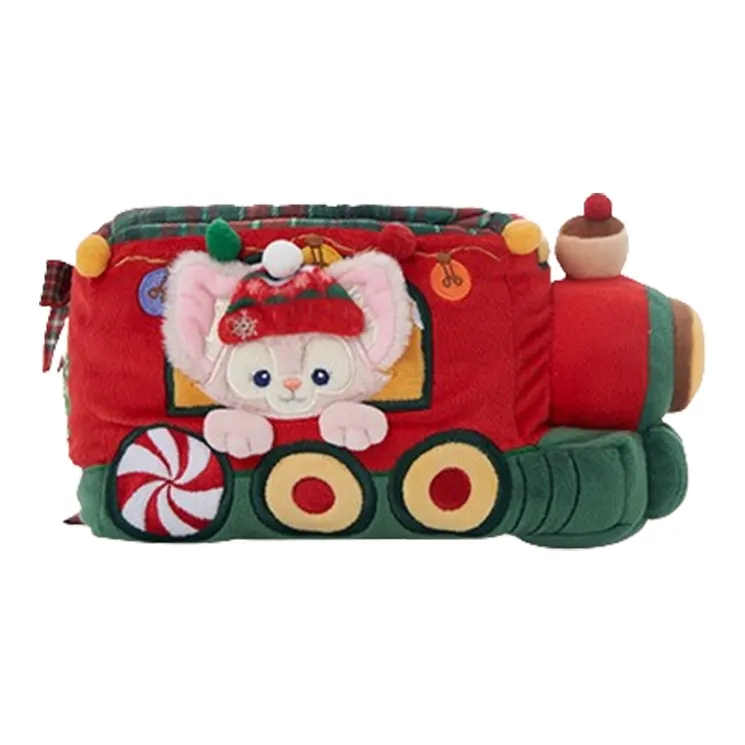 Disney 2023 Winter Duffy Friends Series Линабелл Коробка для салфеток Куклы Плюшевая кукла 11 см Высота