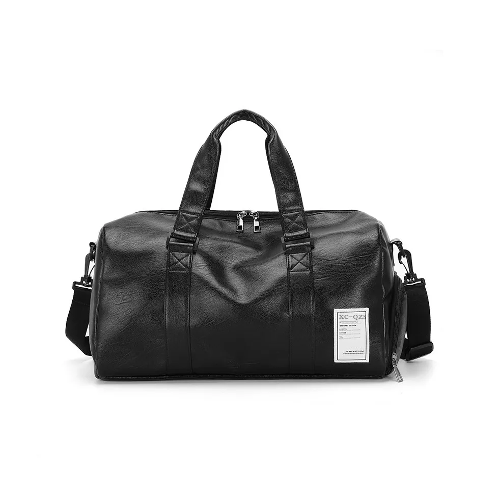 KAKAXI ПУ (полиуретан) Сумка через плечо Спортивная сумка Унисекс Черная