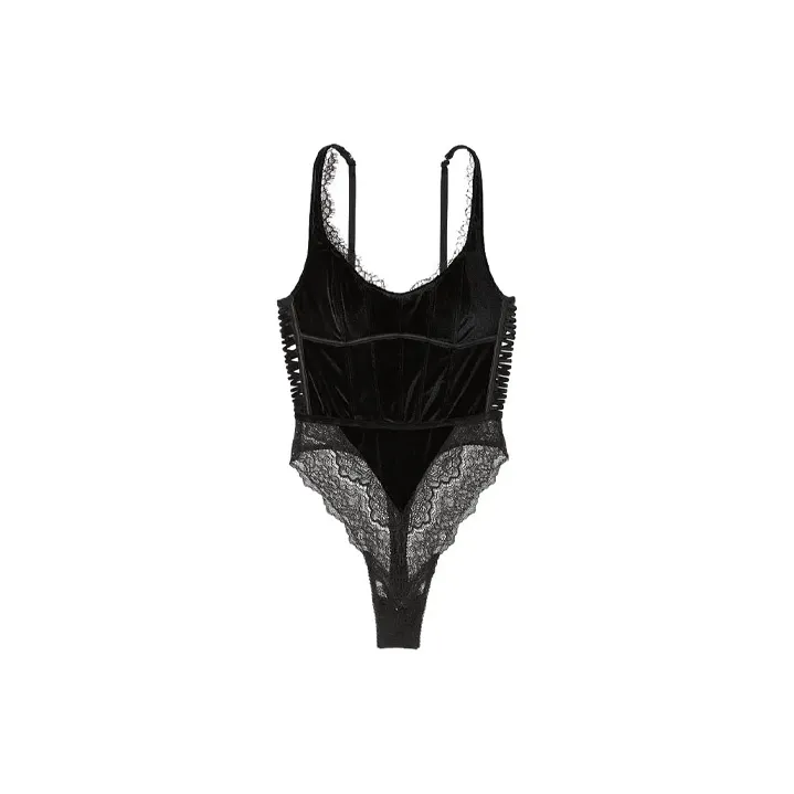 VICTORIA'S SECRET Bodysuits Women's Black