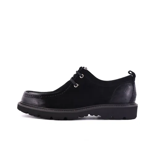 TRANOI Мужские повседневные туфли Low Top Черные Мужские