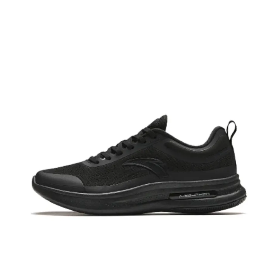 Anta Cushioning, Wear Resistant Low Top Training Shoes Men's Black