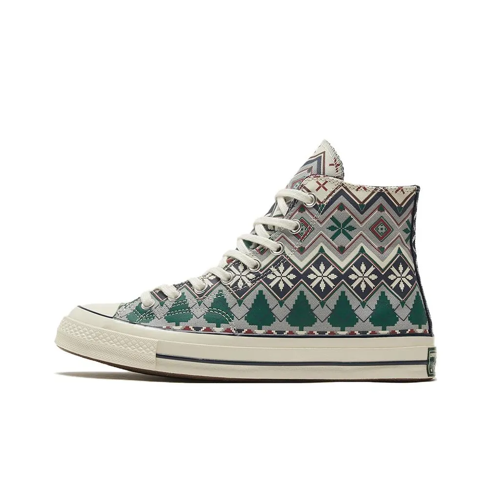 Chuck 70 Converse High 'Holiday Sweater Ash Stone'