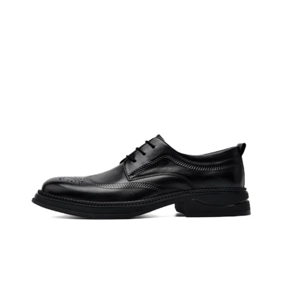MELLEN Dress Shoes Men's Low top Black/Brown