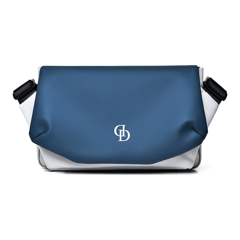 BALANG Oxford Storage Bag Crossbody Bag One Shoulder Back Waist Bag Sling Bag Unisex Multicolor