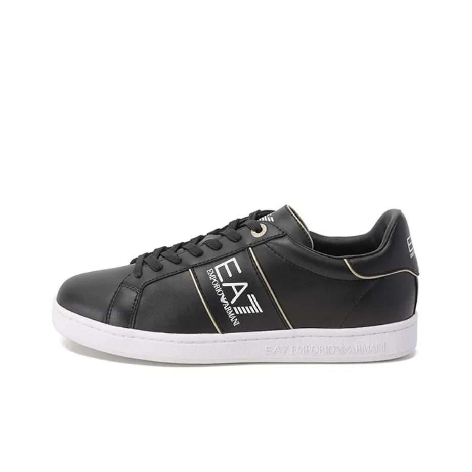 EMPORIO ARMANI Logo-Printed Lace-Up Sneakers