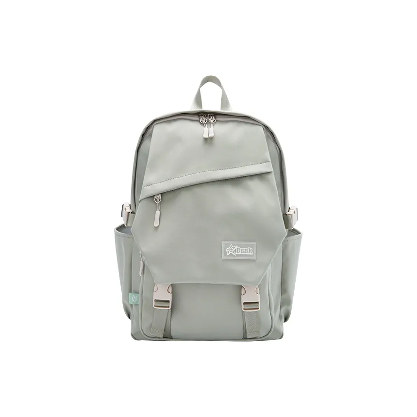 SEM R Полиэстер Ноутбук Сумка Рюкзак Большой Унисекс Серо-зеленый Молочно-белый Черный