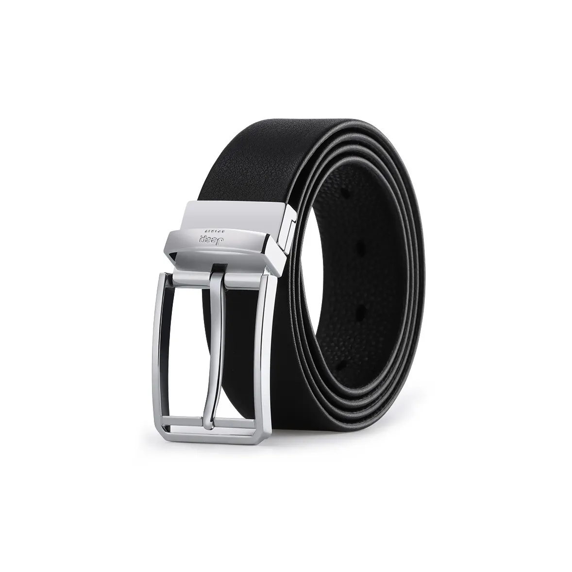 JEEP SPIRIT Высокий уровень Деловой формальный Роскошный Бренд Кожаные ремни Мужской Ширина 3,5 см