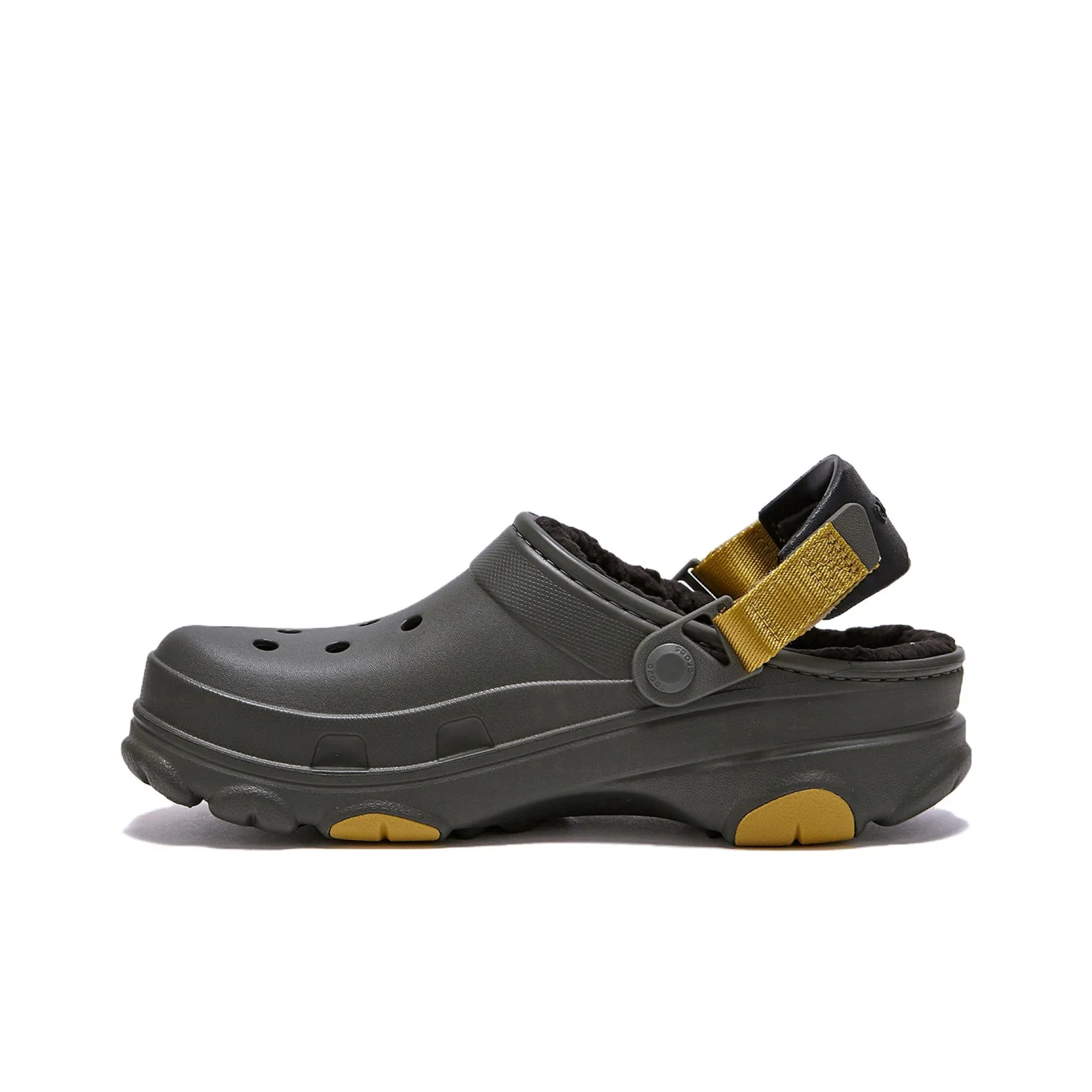 Crocs All Terrian Lined Clogs 'Dusty Olive'